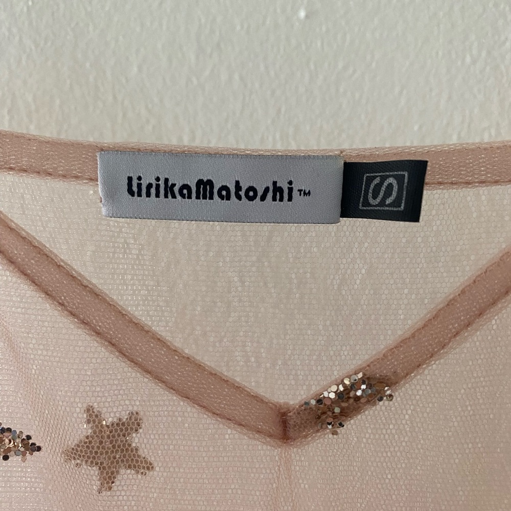 Lirika Matoshi- Star tulle dress size small